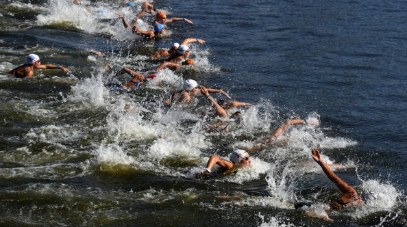 Flying Fish Leads a Lap of Women's 10K Open Water Final at Tokyo