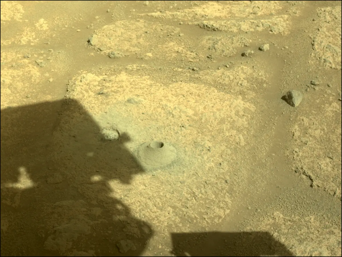 NASA’s Perseverance Rover Drills Its First Hole on Mars in New ...