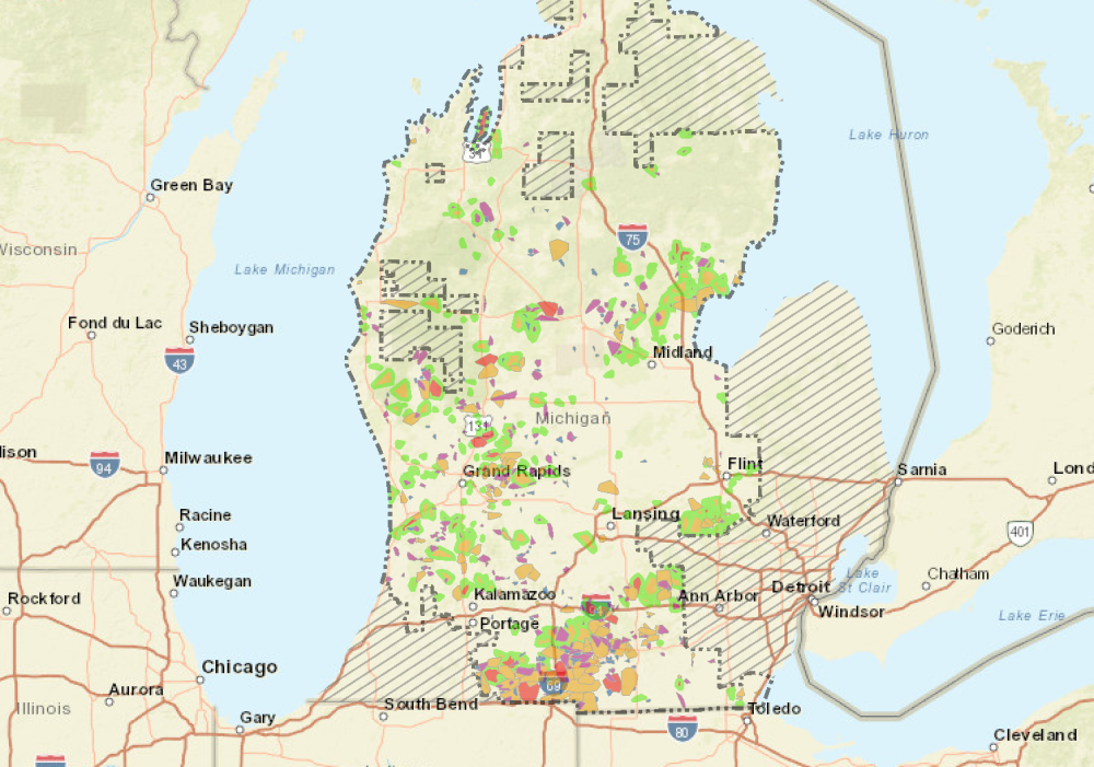 Consumers Energy Power Map, Update as Over 800,000 in Michigan Without Power