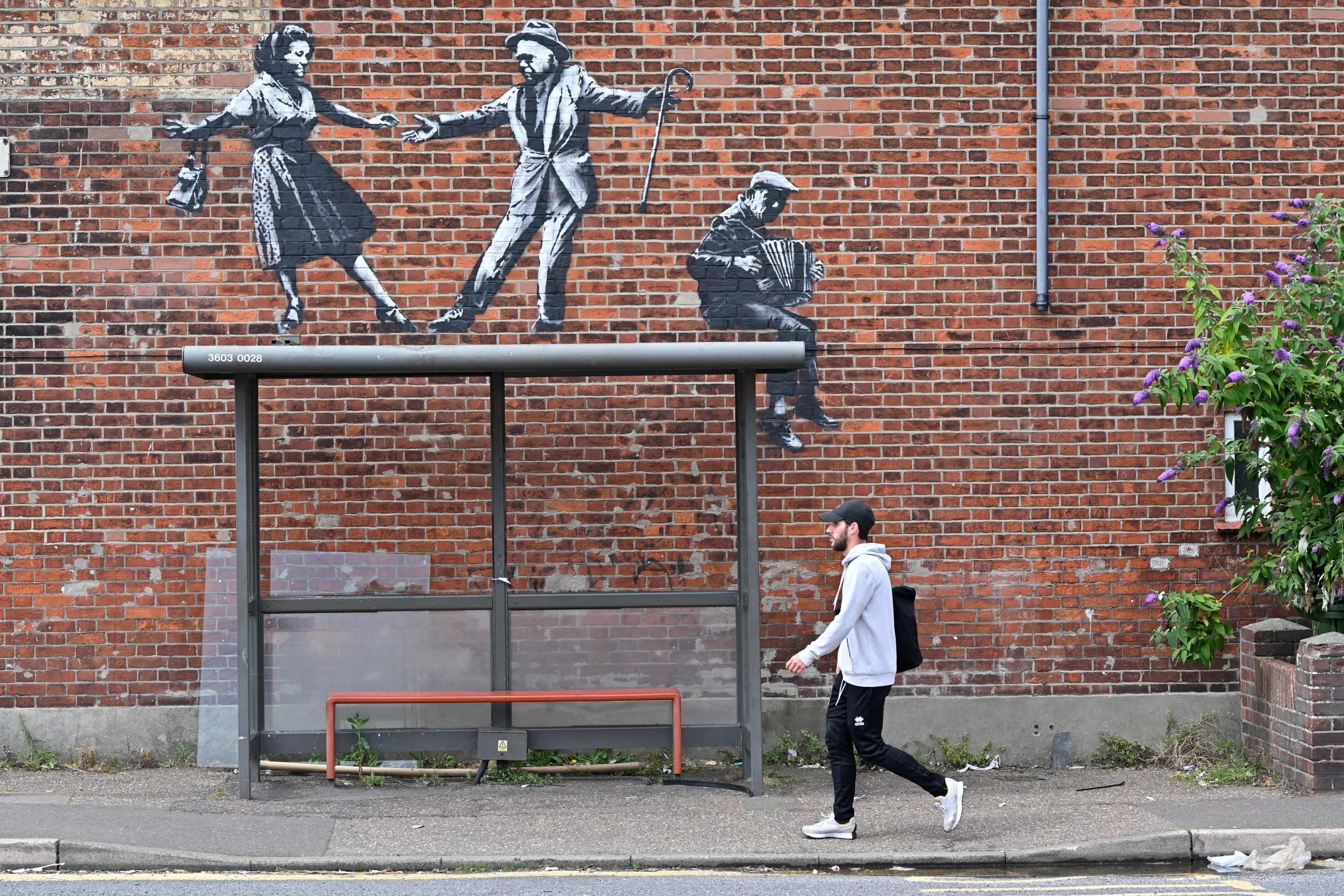 Banksy Mural Vandalized Days After Artwork Was Confirmed Authentic