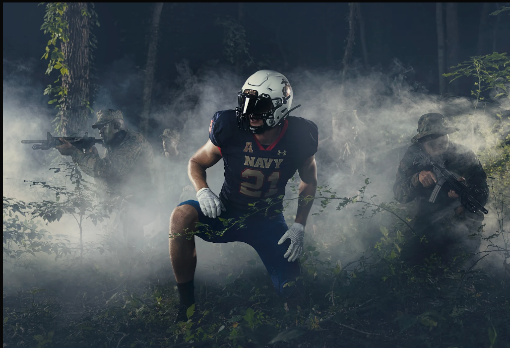 navy football dress blue uniform Navy unveils incredible uniforms for 9/11 anniversary game against Air Force