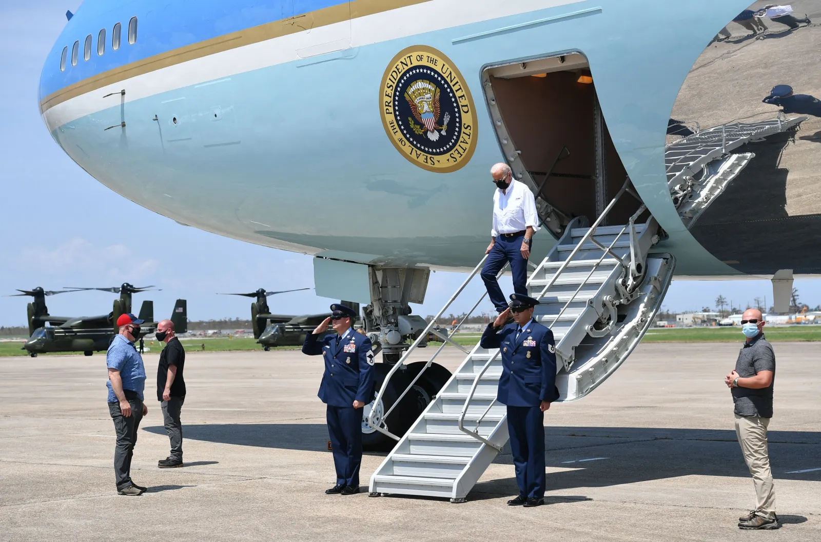 Ida Live Updates: Joe Biden Arrives in Louisiana to Survey Hurricane ...