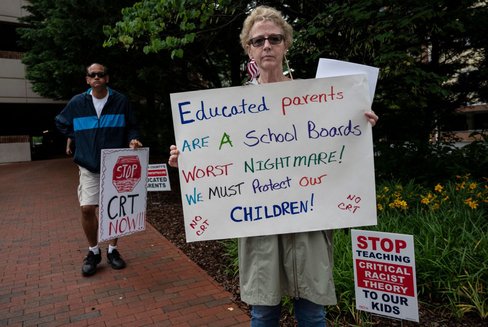 Texas School Students Stage Walkout to Support Principal Accused of ...
