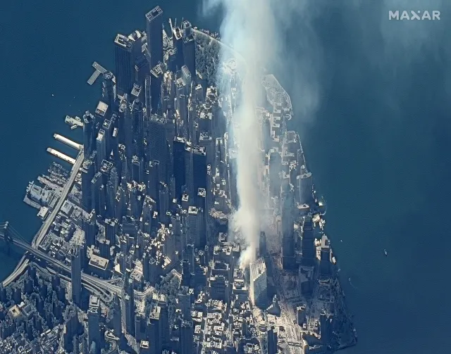 Aerial Photos Taken Days After 9/11 Reveal Aftermath of the Terror ...