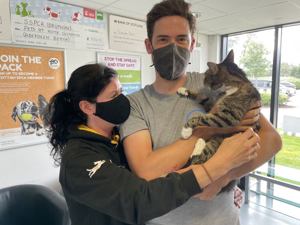 Couple Reunited With Cat Missing for Over a Decade Thanks to Microchip ...