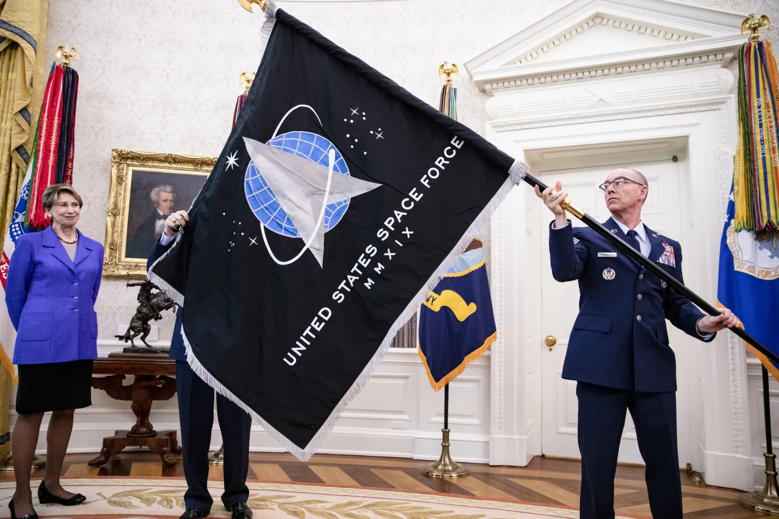 Space Force Uniforms 'Complete Rip-Off' of Sci-Fi Shows, Social Media Users  Say - Newsweek