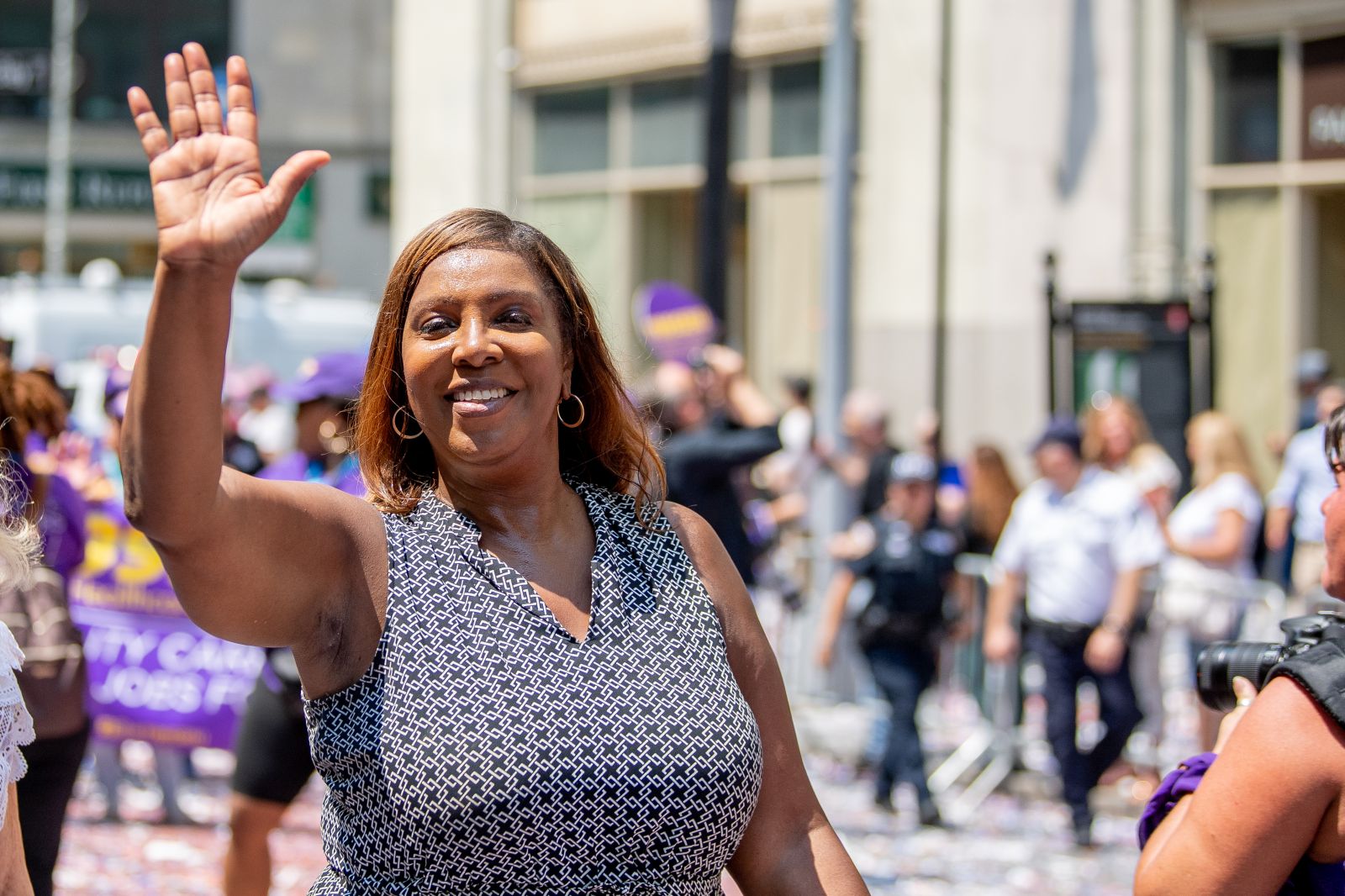 New York Attorney General Letitia James Defers When Asked About Run for ...
