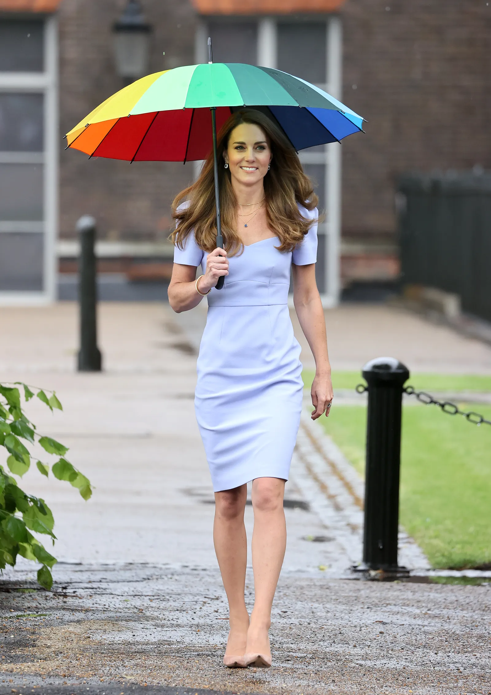 kate middleton blue dresses Light Blue Striped Button Down Maxi Dress  PinkBlush