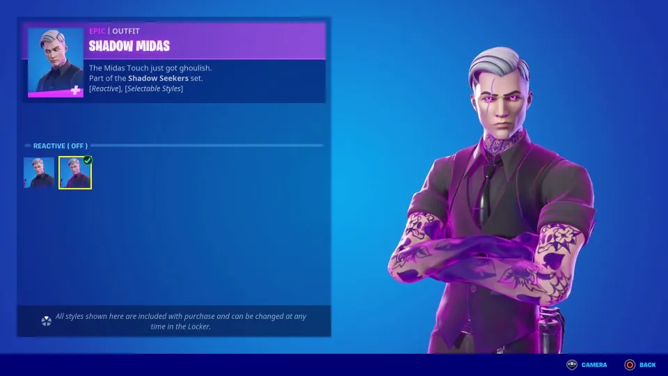 The ‘Fortnite’ Shadow Midas Skin Is Finally Here—Here’s Everything You ...