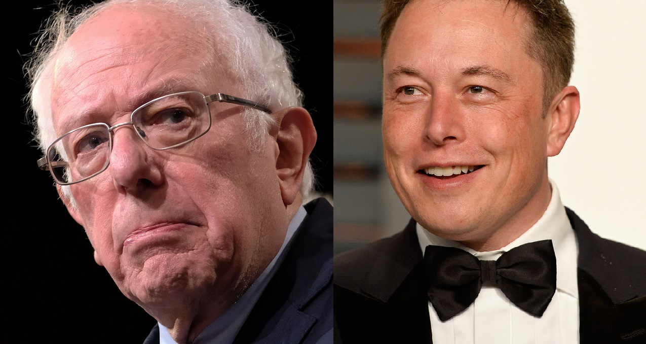 Bernie Sanders Cruelly Mocked by Elon Musk Saying He Forgets He's Still Alive - Newsweek