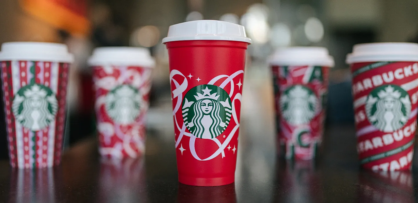 blue and yellow starbucks cup Sip Coffee, Read Books Starbucks Cup  Carmelita Creative Co