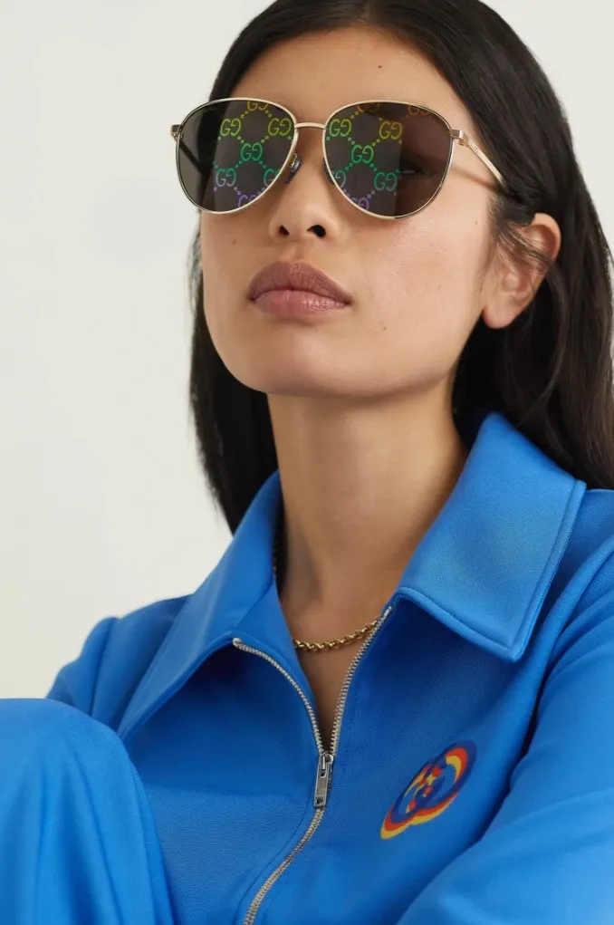 Gucci sunglasses.