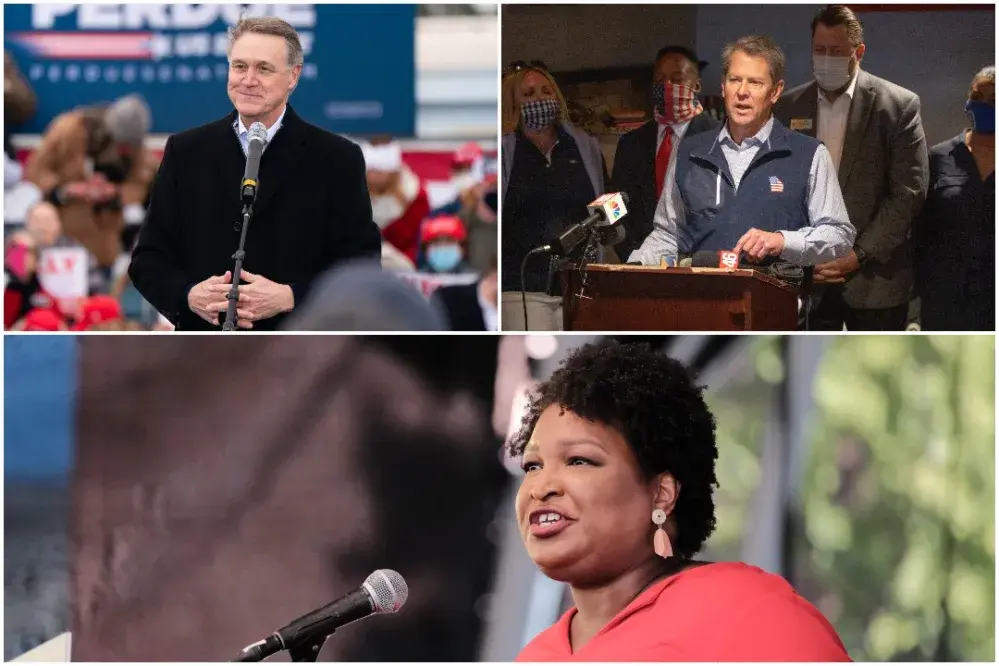 David Perdue and Brian Kemp’s Brutal GOP Brawl Is Good News for Stacey Abrams in Georgia