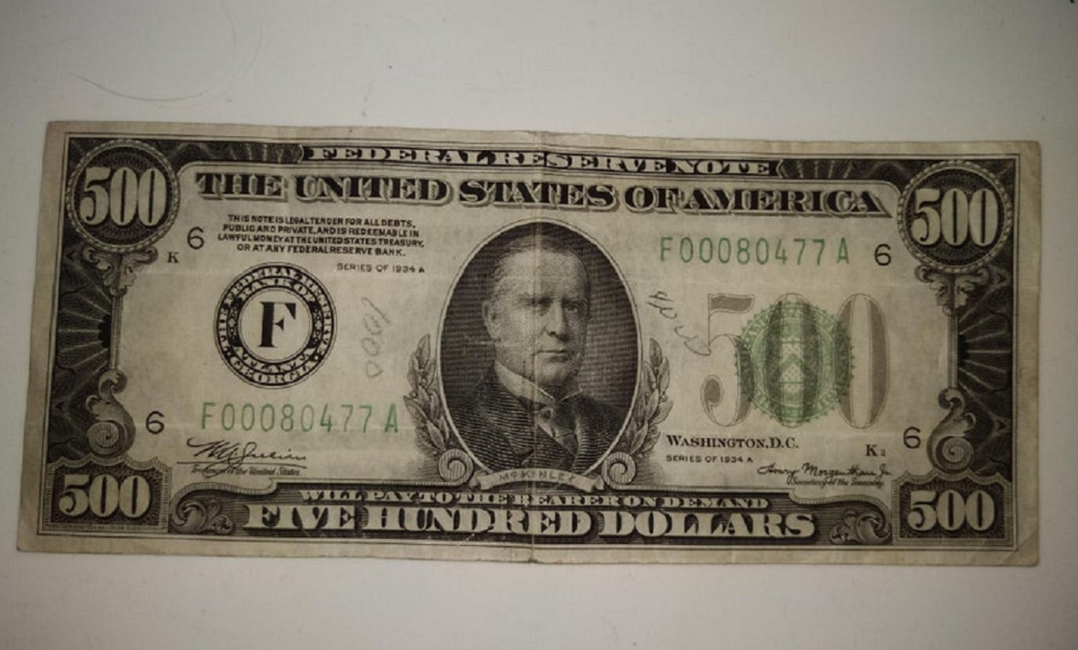 This Is What a Rare $500 Bill Looks Like, and Which Figures Feature on It -  Newsweek