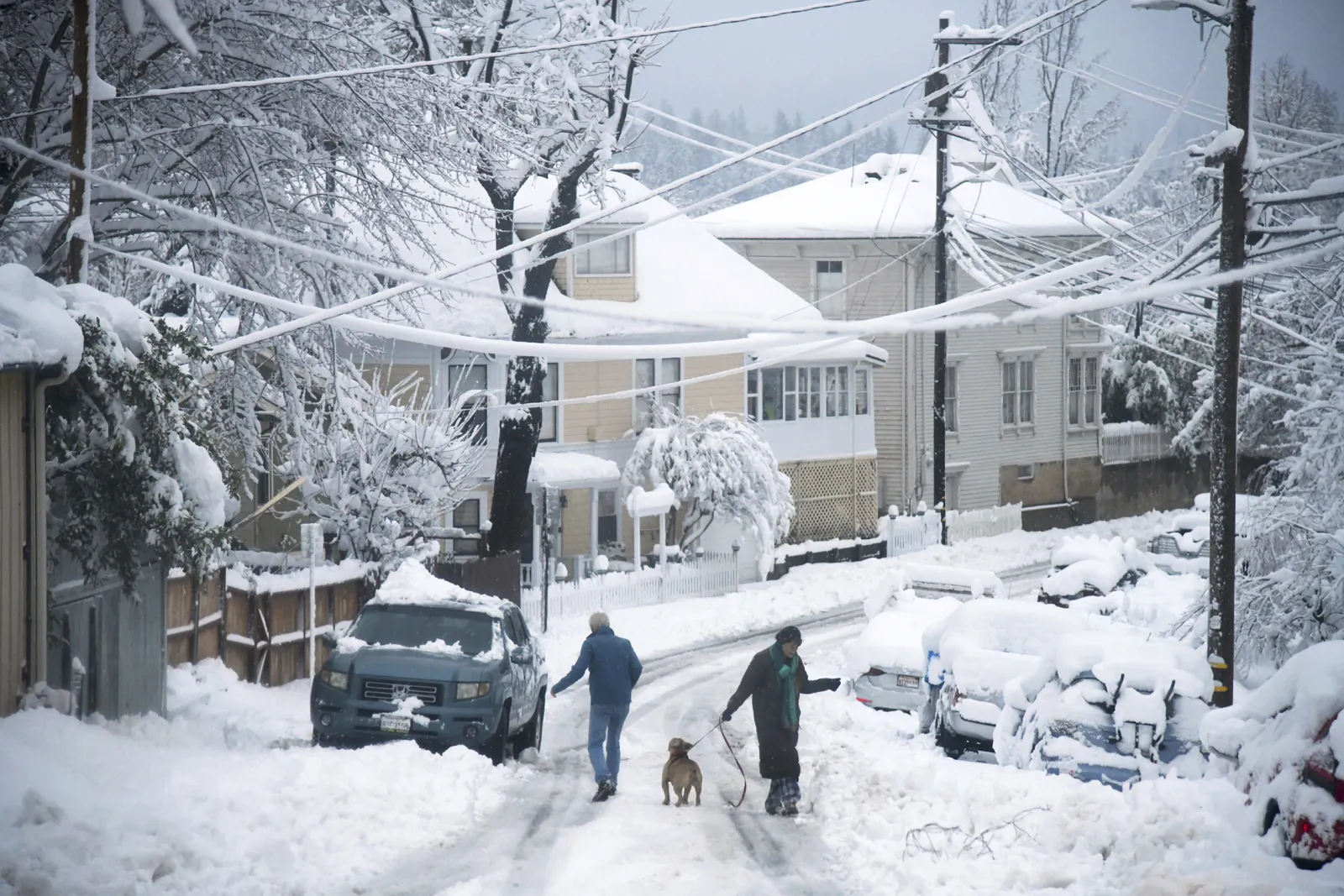 Sierra Nevada Gets Enough Snow to Shatter Record Set in 1970, Seen Over ...