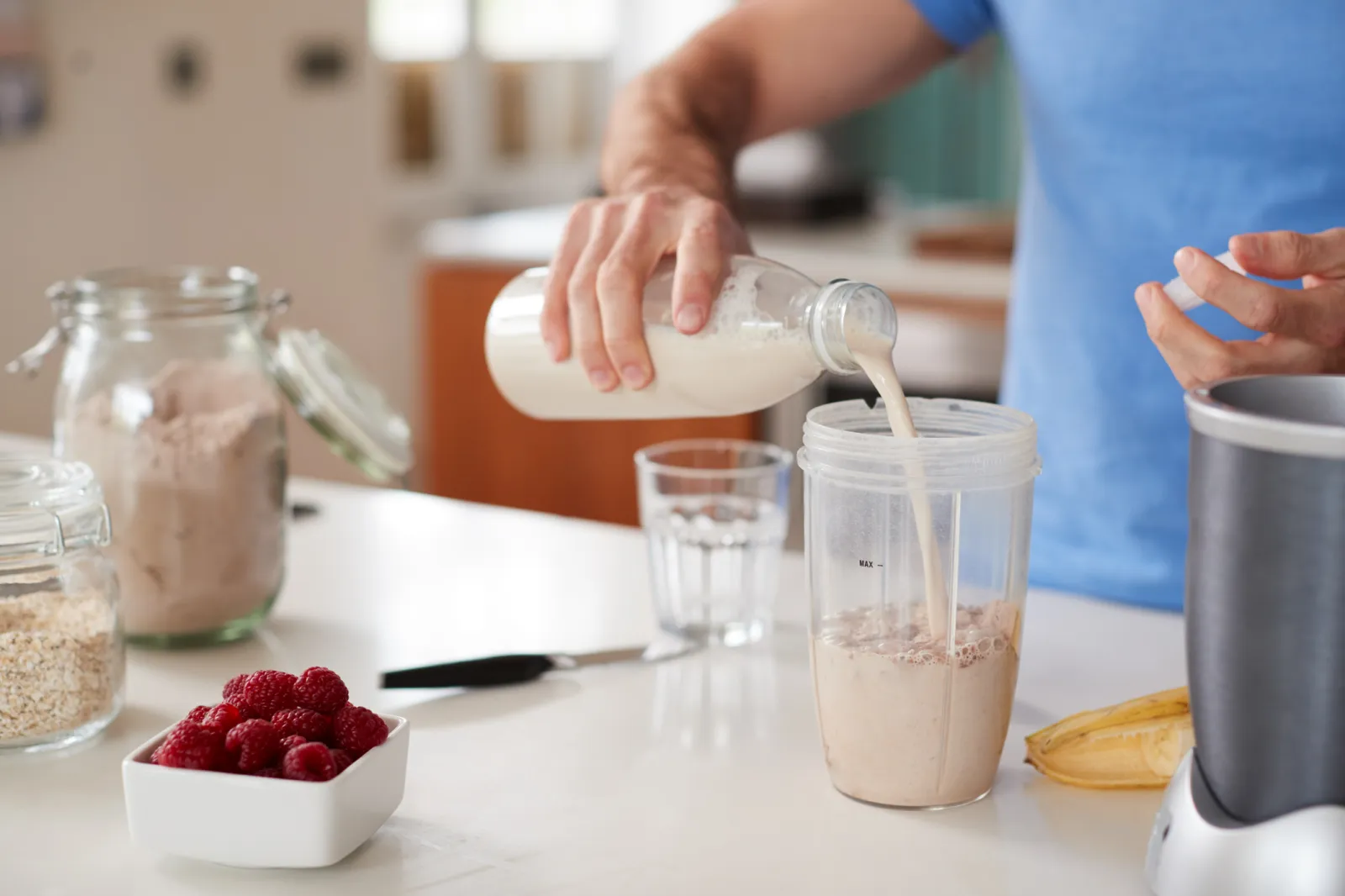 Should You Drink a Protein Shake Before or After Workout? - Newsweek