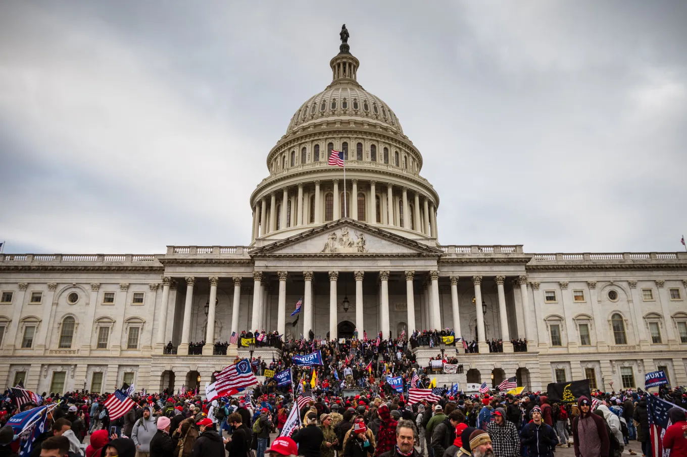Man Accused of Using Police Shield to Ram Cops During Capitol Riot ...