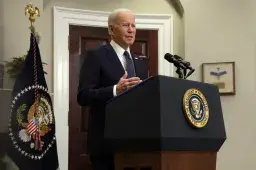 Biden Sanctions Ukraine Separatist Regions After Putin Recognition