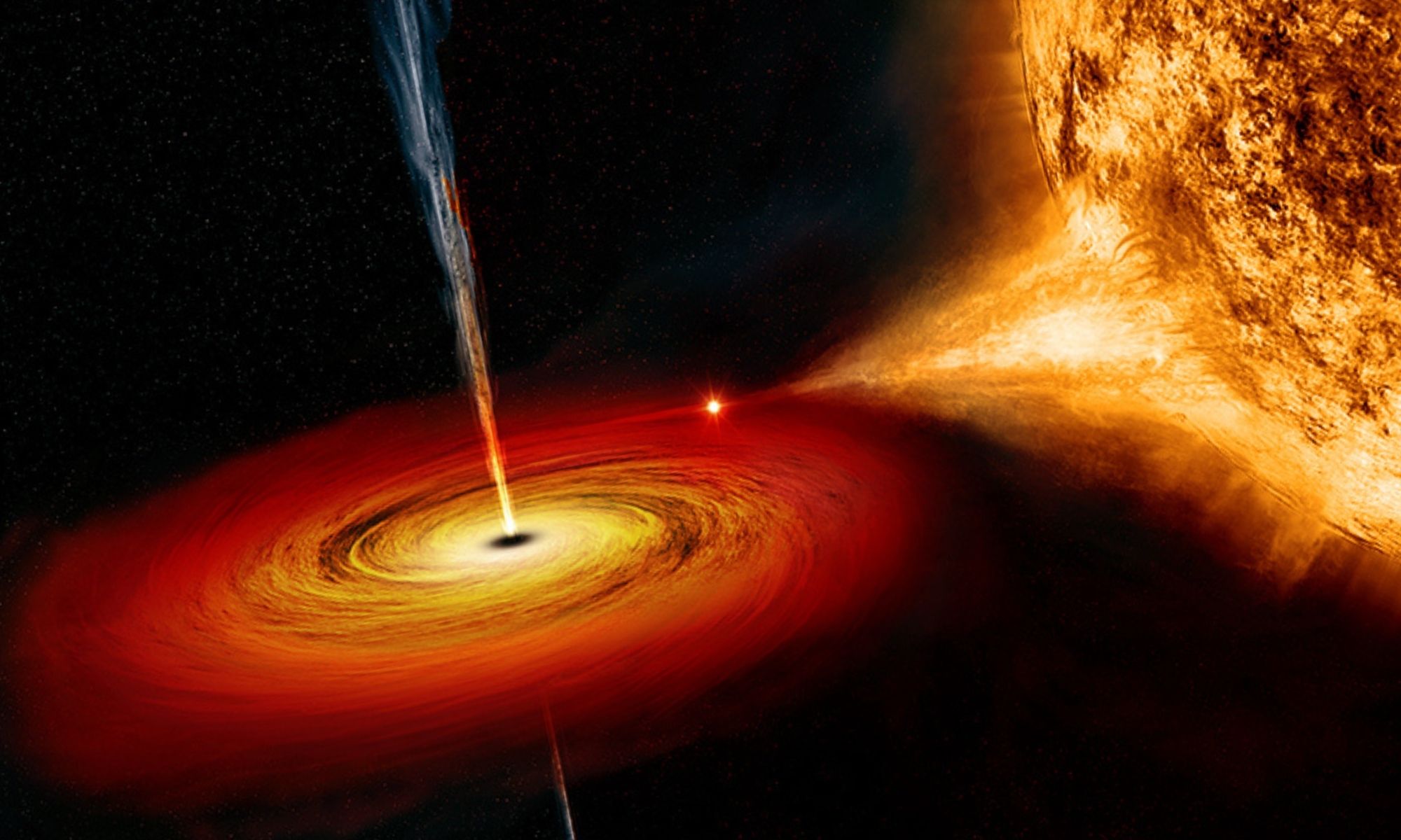 Most Tilted Black Hole Ever Could Change What We Know About How