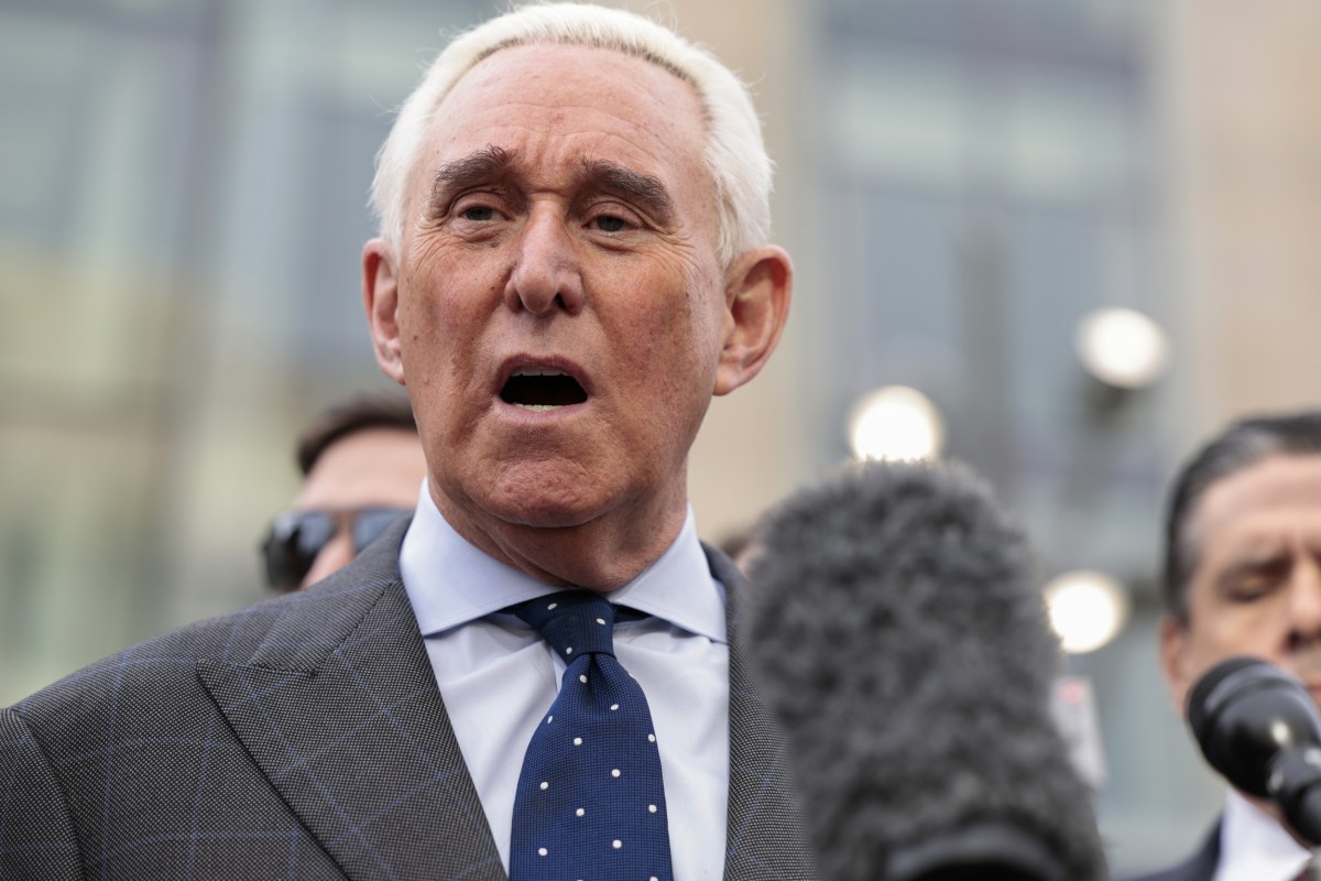 Roger Stone Recorded Fleeing DC Jan. 6: ‘I Really Want to Get Out of Here’