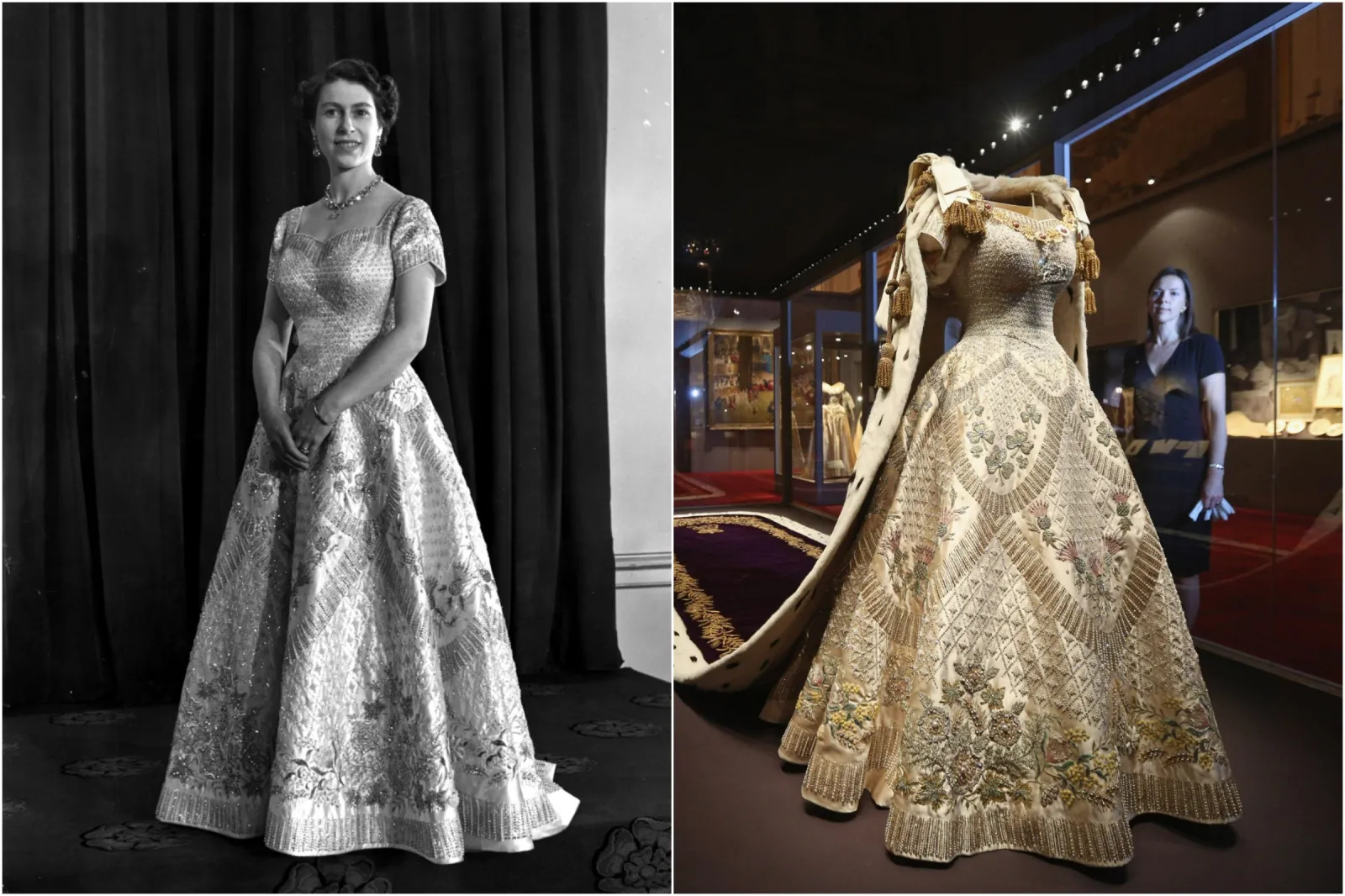 green emerald velvet dress Amazon.com: Queen Elizabeth II 1959 Portrait Wearing Crown Formal Dress  British Monarch Royalty UK United Kingdom England Cool Wall Art Print  Poster 12x18 : Office Products main image 1