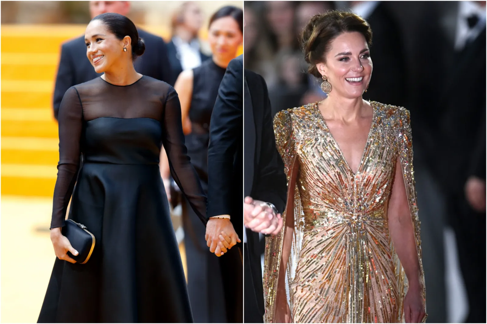 dark fairy dresses Meghan Markle 2018 White Floor Length Formal Dress