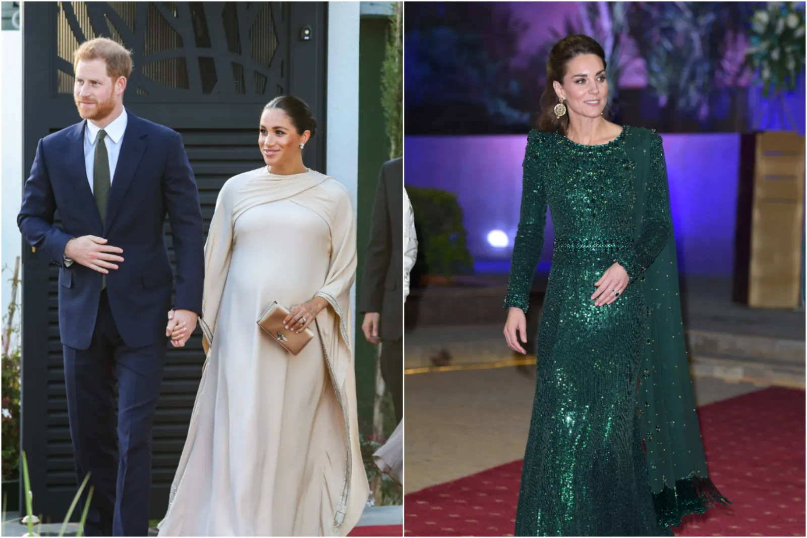 Meghan Markle and Kate Middleton's Most Dazzling Evening Dresses - Newsweek