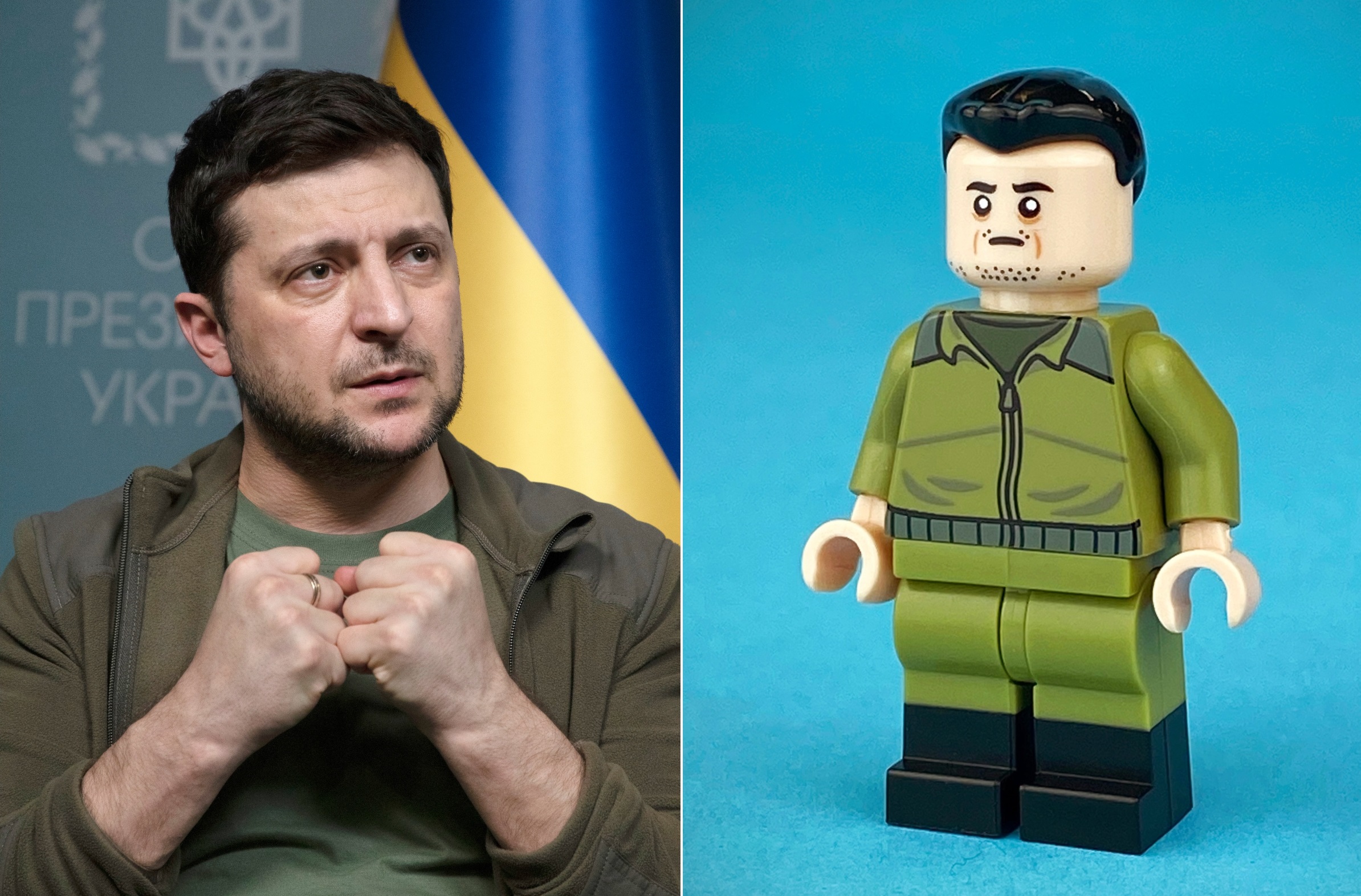 Zelensky Lego Figures Released To Raise Money for Ukraine Refugees