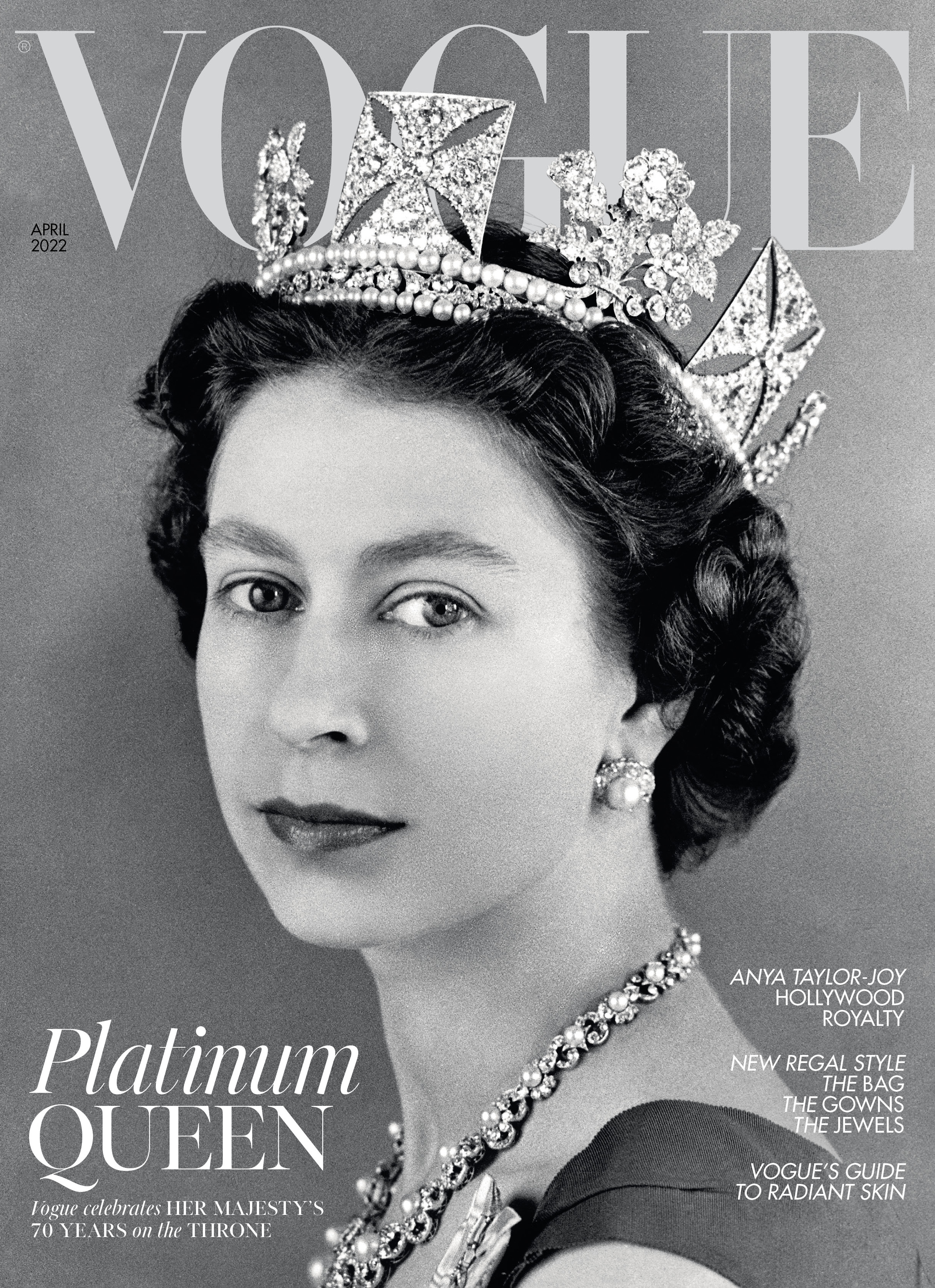 女性情報誌 Vogue UK April 2022 Queen Elizabeth II 2007777-queen-elizabeth-ii-
