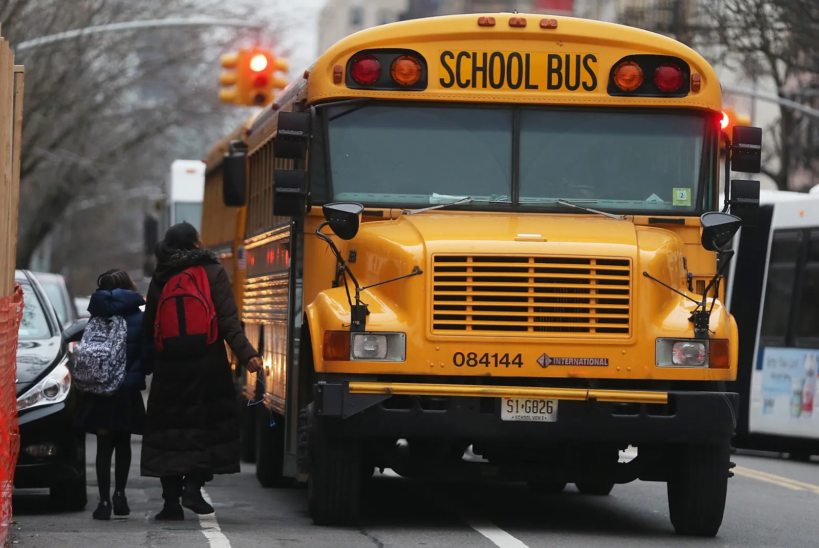 Video Shows Terrifying Moment School Bus With 23 Children Hit By Racer ...