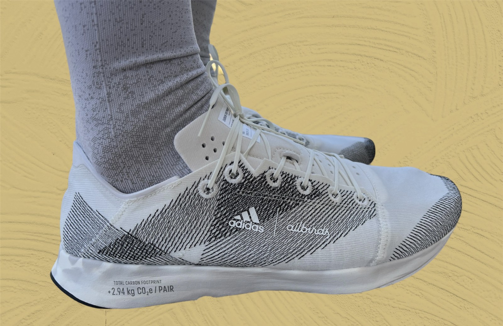 Review: Adidas Adizero x Allbirds 2.94 Kg CO2e Running Shoes - Newsweek