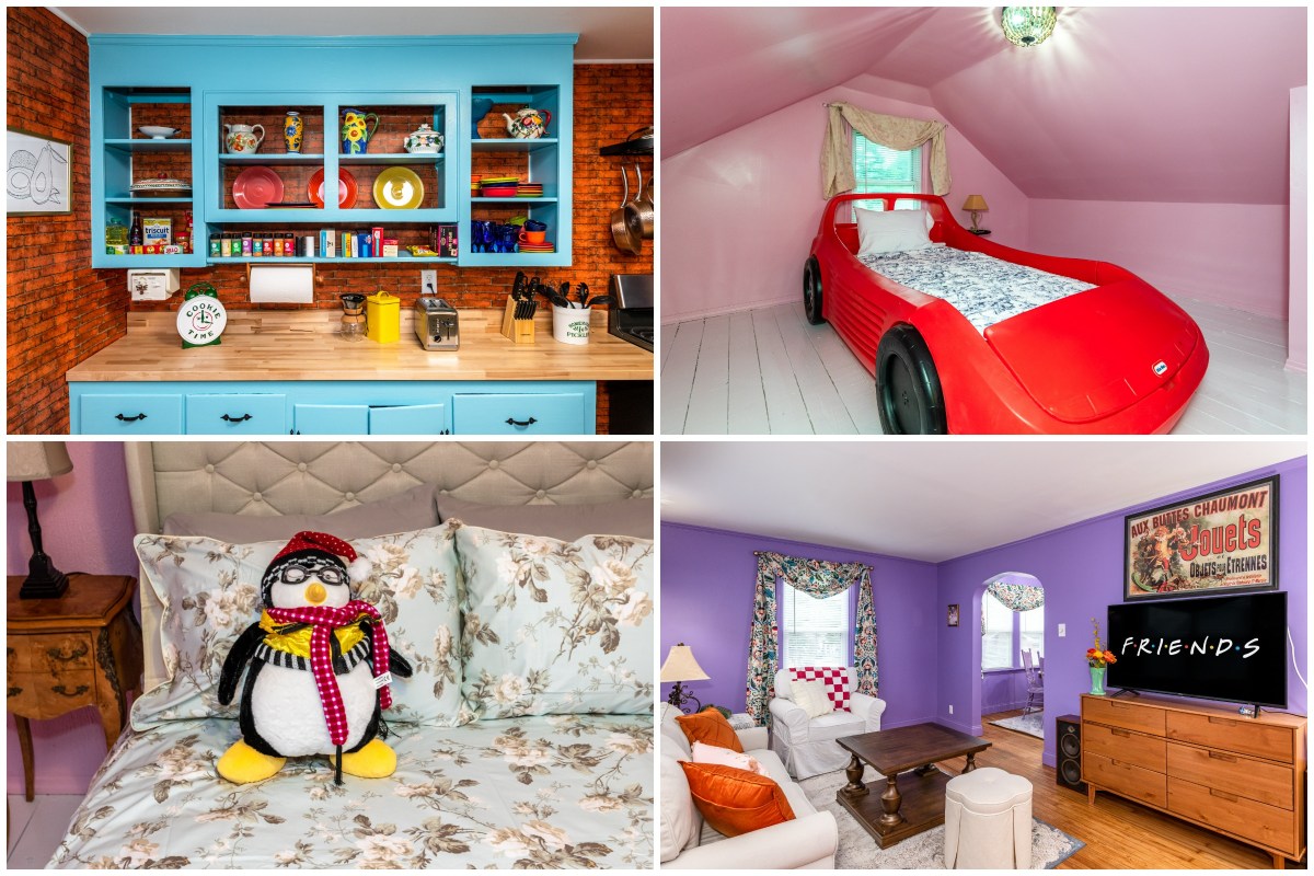 See Inside This ‘Friends’-Themed Home in Ohio Which Even Has a Race Car ...
