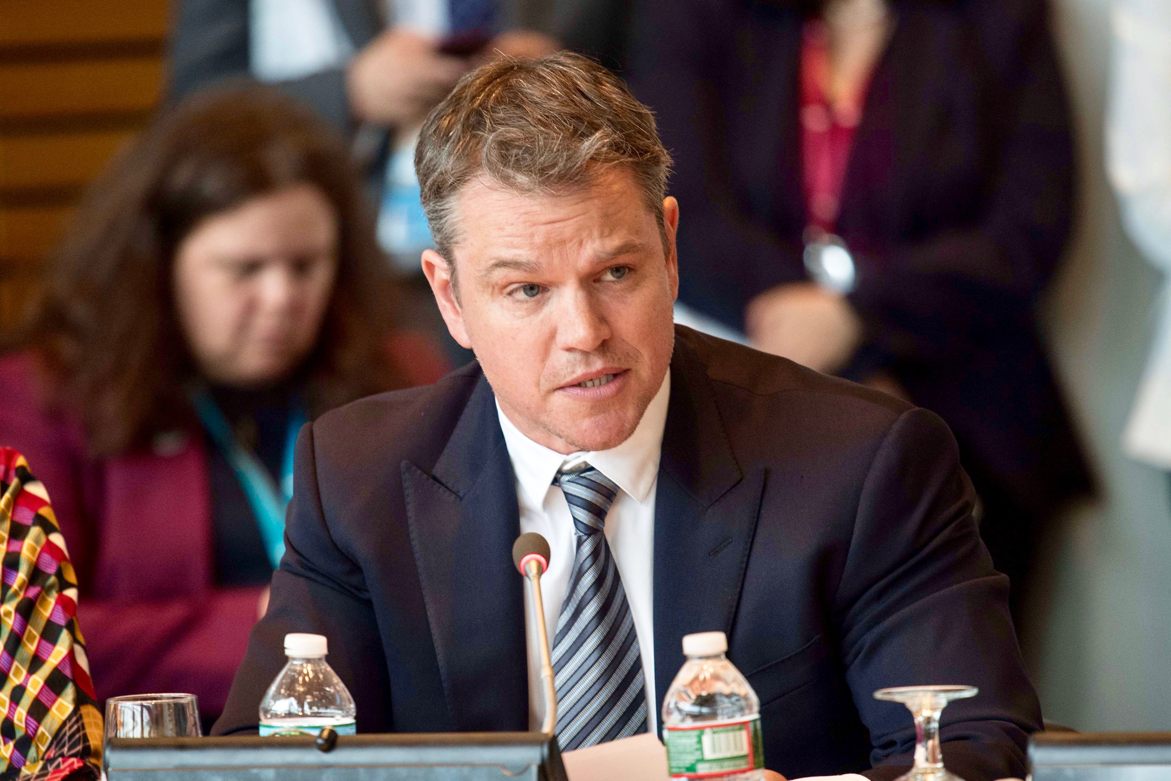 Matt Damon: Water Crisis is the 'Great Global Challenge' - Newsweek