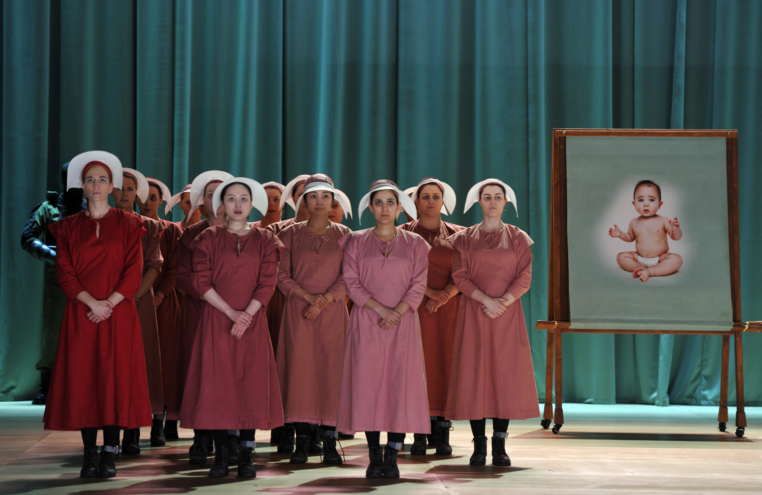 handmaid's tale pink dress What Does Hannah's Purple Dress Mean In Handmaid's Tale Season 5?