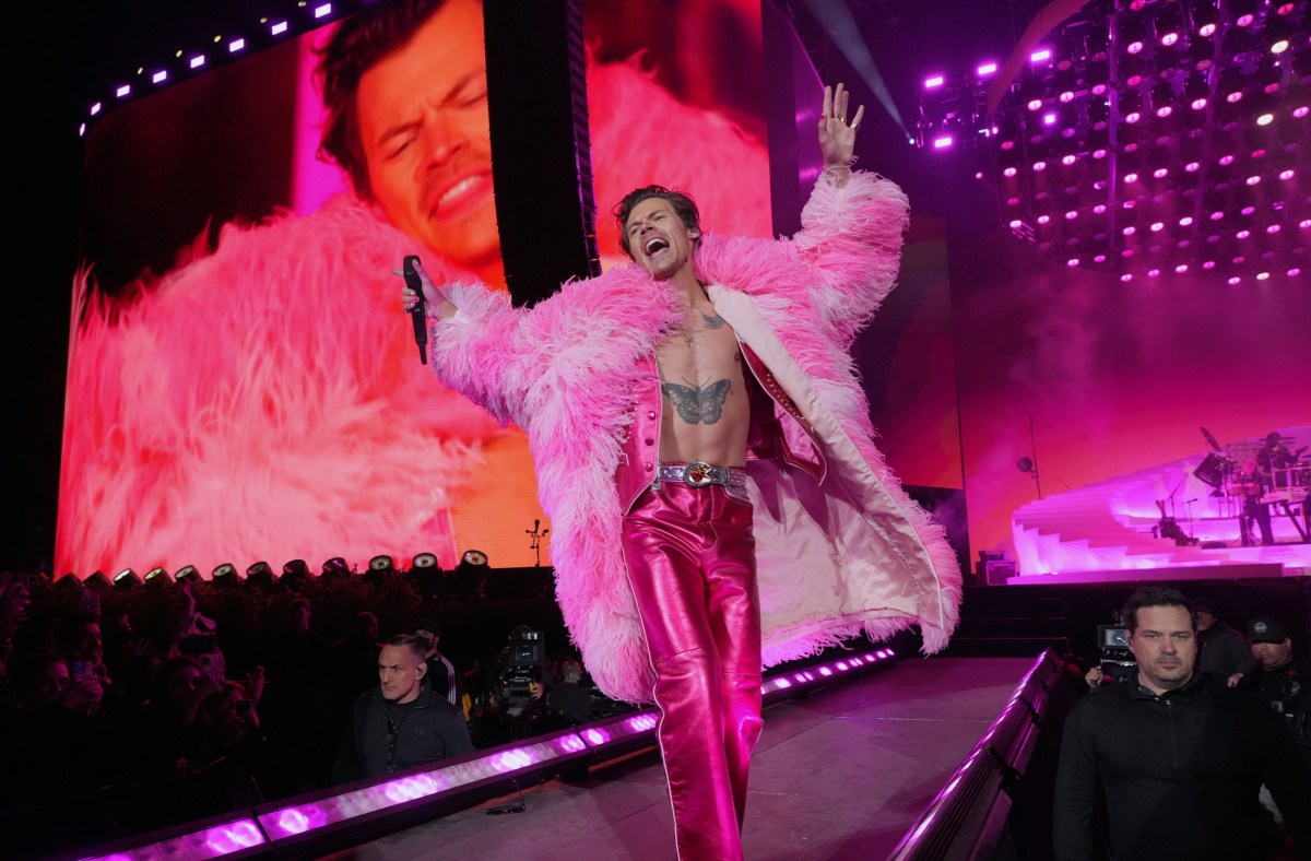 Harry Styles Prances in Tiny Red Shorts in 'Dance No More' Music Video