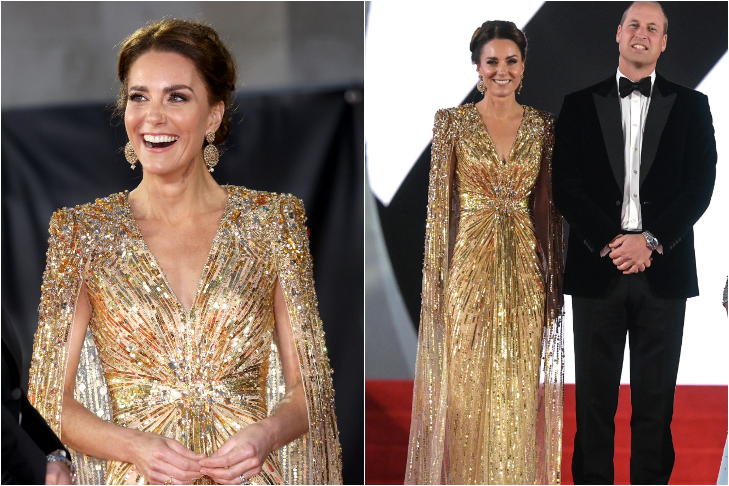 Kate Middleton and Duchess Camilla Shine at James Bond Premiere With William and Charles