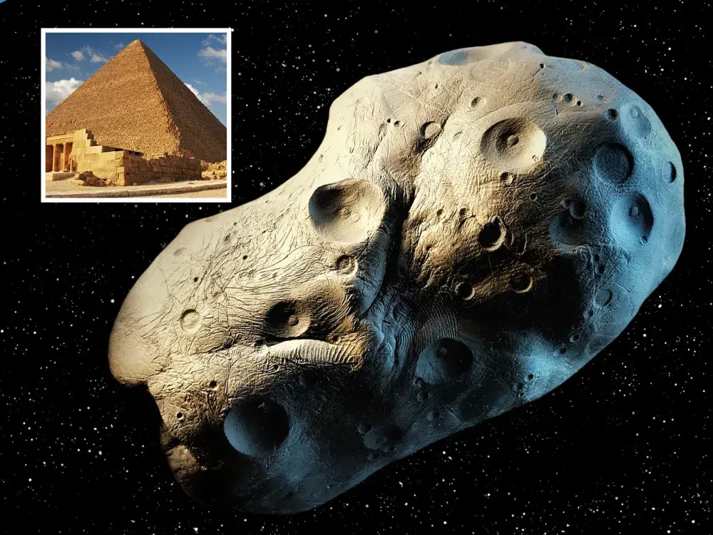 Potentially Hazardous Asteroid as Big as a Pyramid Nearing Earth