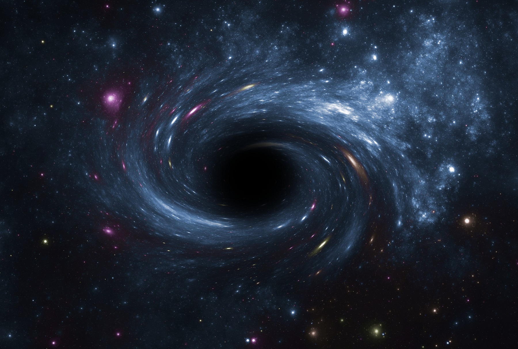 Rogue Black Hole Wandering the Milky Way Could Kick Planets Into