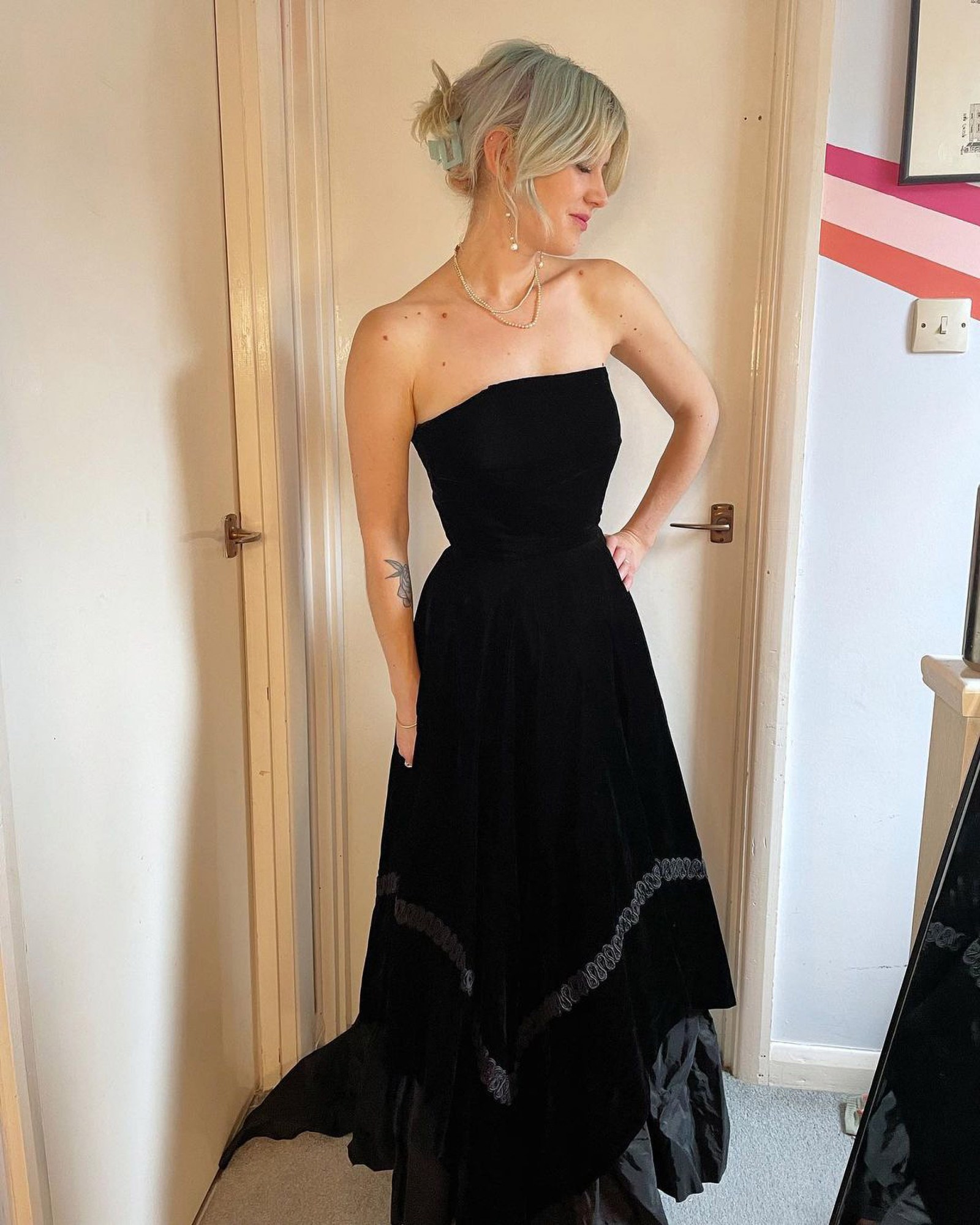TikToker Finds Vintage Dress in Attic Is Actually Dior Gown Worth $43K - Newsweek TikToker Finds Vintage Dress in Attic Is Actually Dior Gown Worth $43K - Newsweek