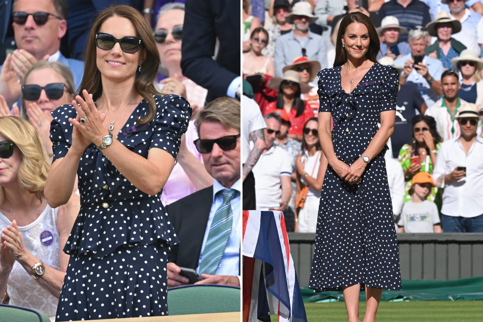princess polly baby blue dress Kate Middleton, Princess Beatrice Wearing Polka Dot Styles: Shop Similar main image 0