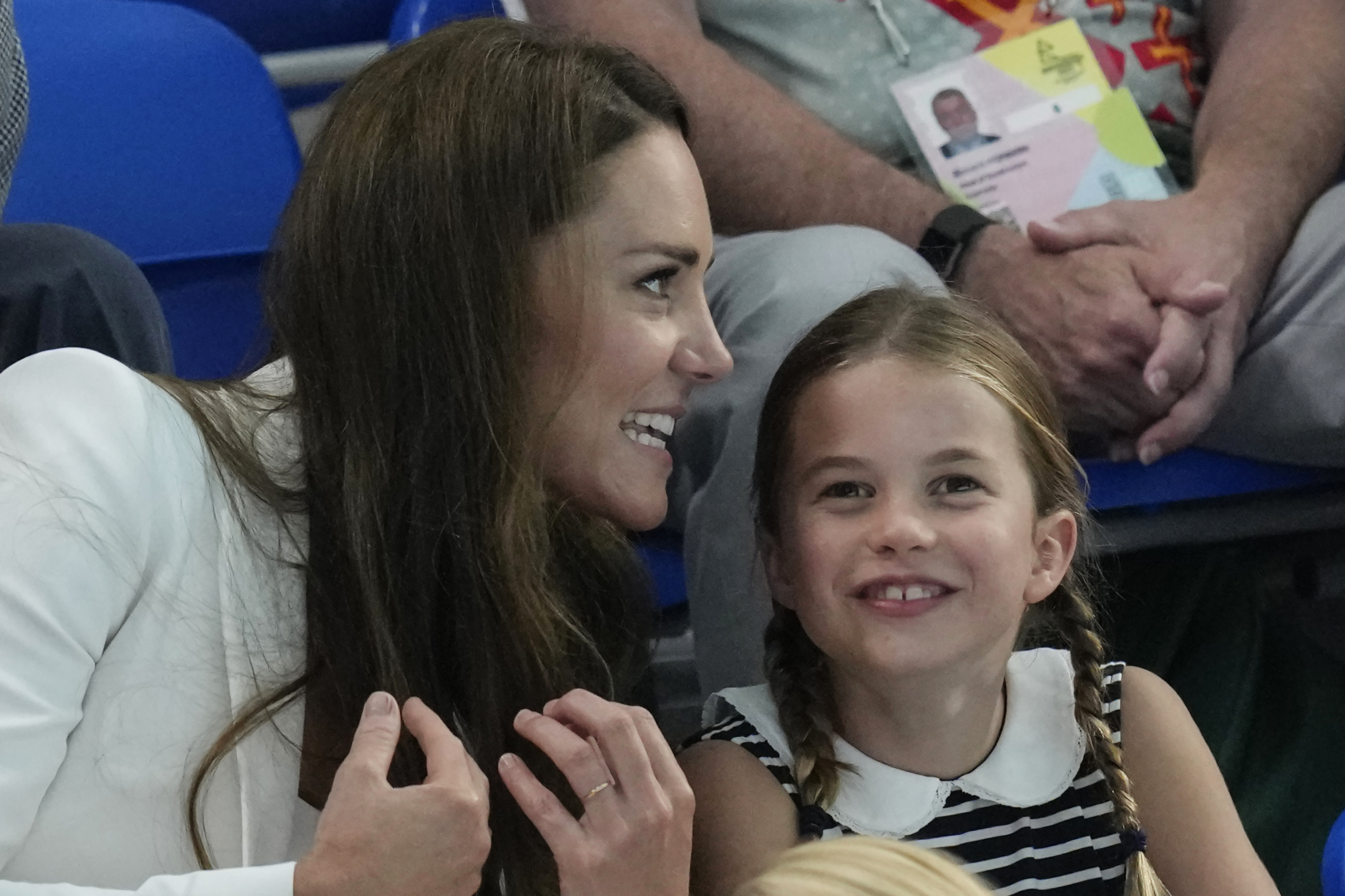 Princess Charlotte's Adorable Faces Melt Hearts at Commonwealth Games - Newsweek