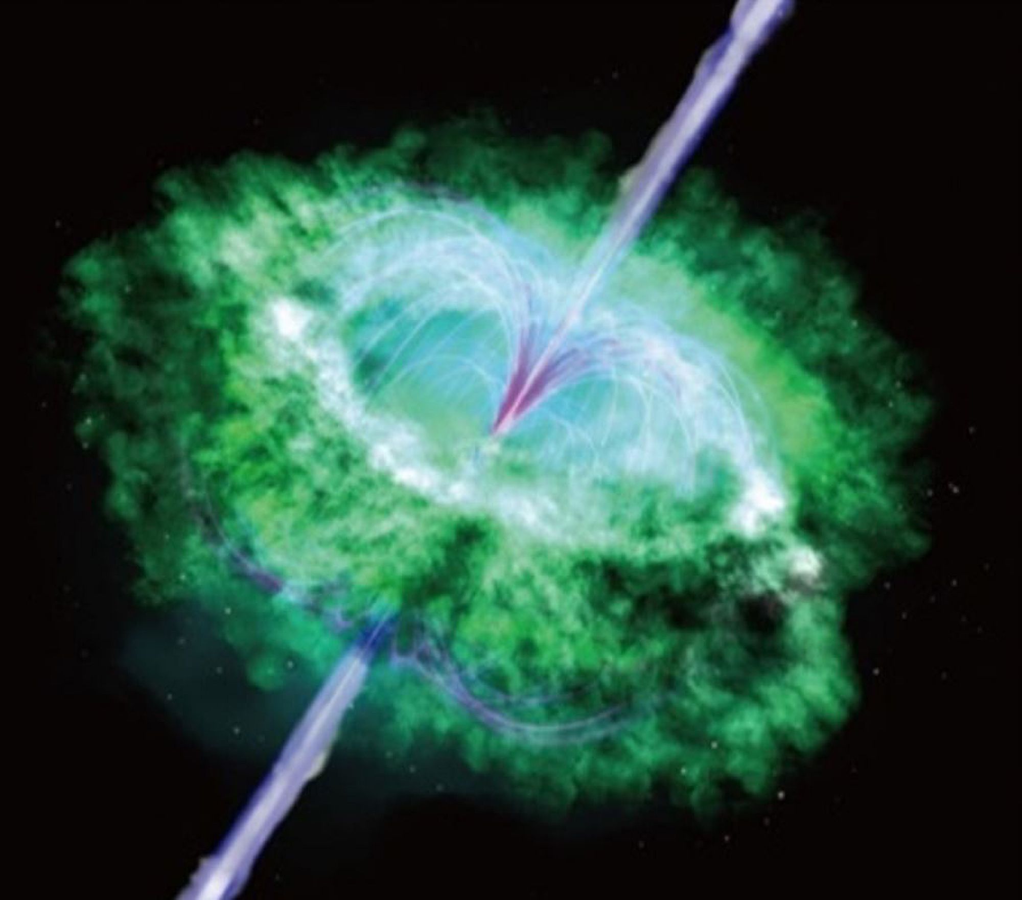 New Flash of Deep Space Could Be Massive Star Explosion - Newsweek