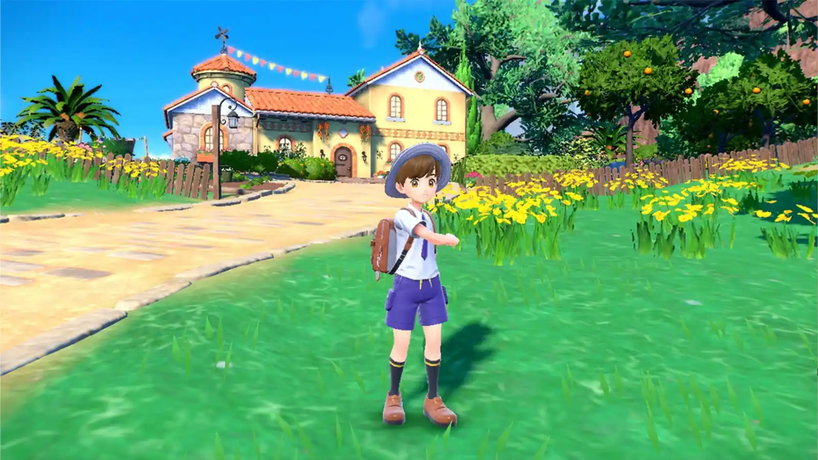 Pokémon Scarlet and Violet: Uva Outfit