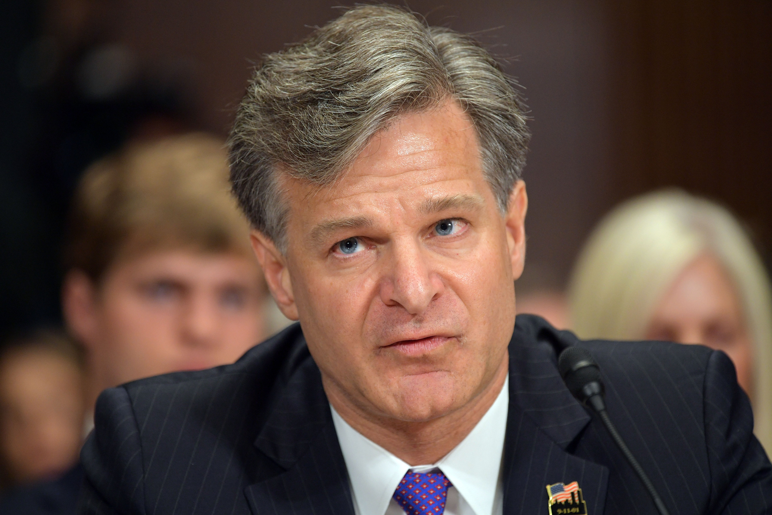 Who Appointed Christopher Wray? FBI Director Under Fire for Trump Raid - Newsweek