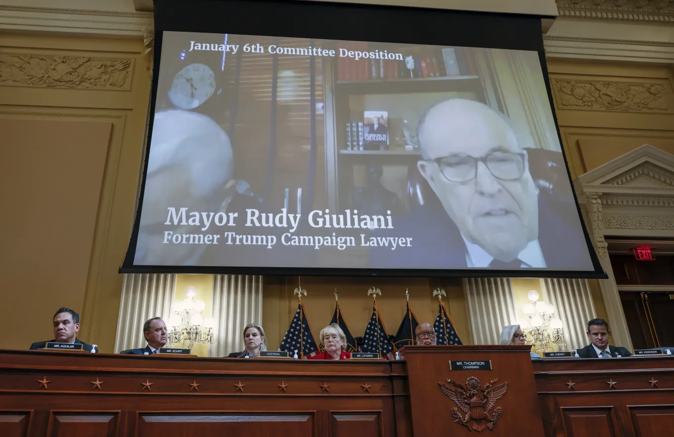 Rudy Giuliani Did What He ‘Had to Do’ During Grand Jury Testimony ...