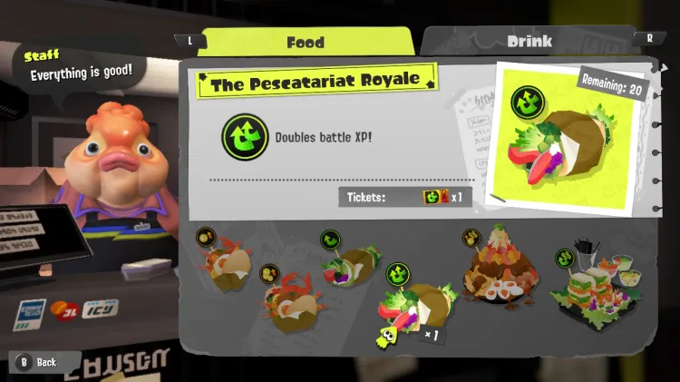 Splatoon 3: How to Get and Use Food Tickets - Newsweek