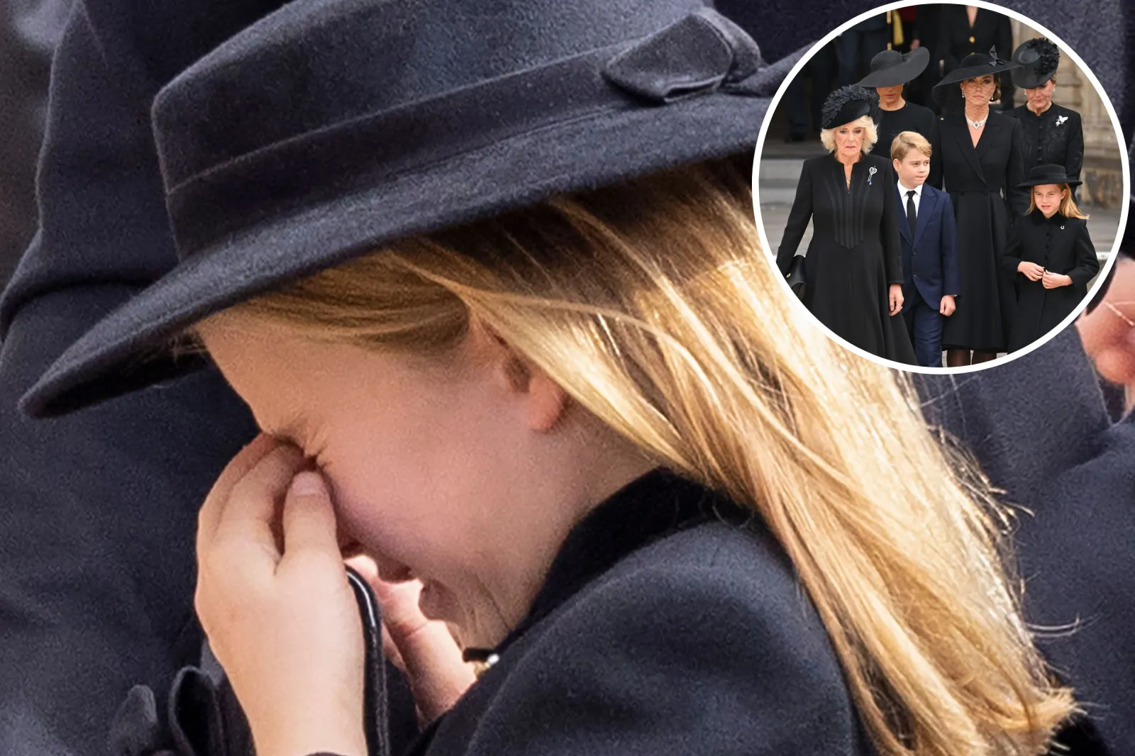 princess charlotte funeral dress See Princess Charlotte's Grown Up Gesture for Queen Elizabeth at the Late Monarch's Funeral