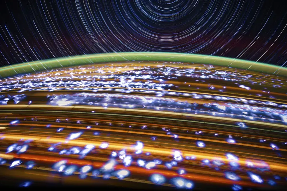 Star Trails in Space Captured by NASA Astronaut in Incredible Viral Image