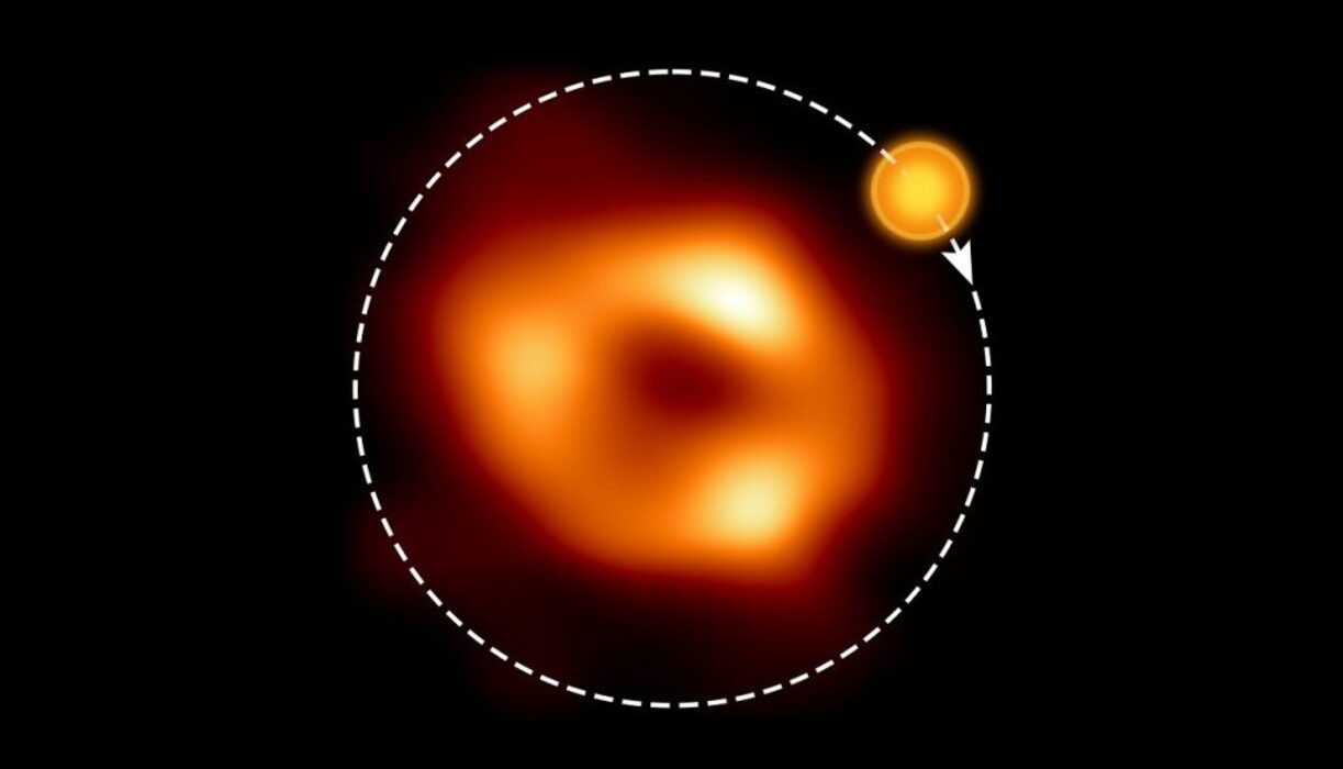 Giant Gas Bubble Orbiting Milky Way's Supermassive Black Hole