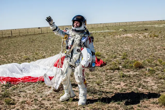 Felix Baumgartner After Space Jump